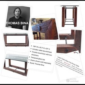 Luxury Designer Dining Table